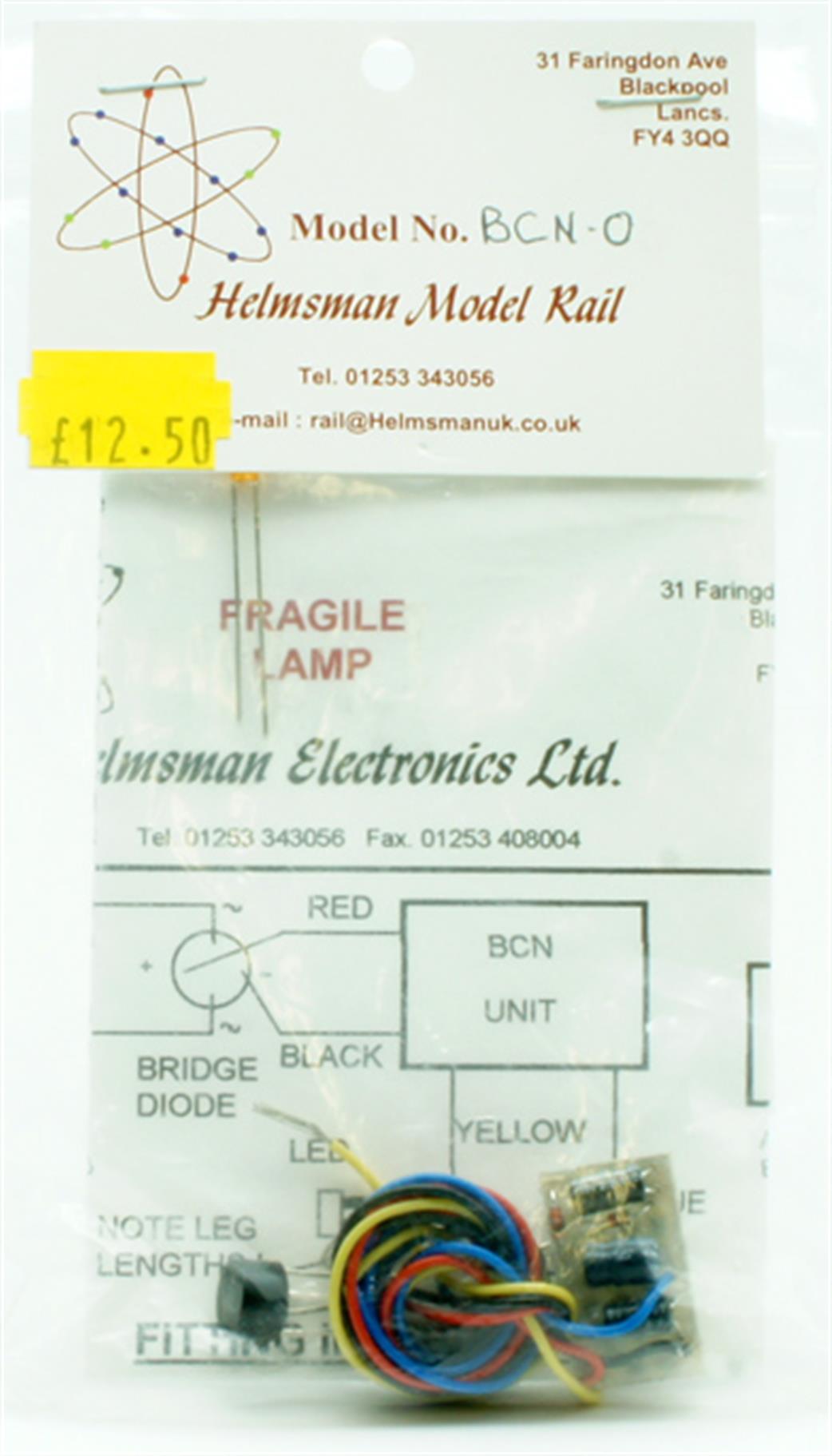 Preowned O Gauge SH21 Helmsman Model Rail Orange Flashing light kit