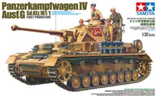 Tamiya 1/35th 35378 German WW2 Panzerkampfwagen IV Ausf G Tank Kit