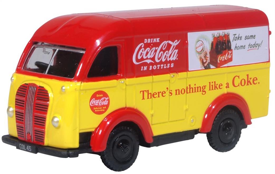 Oxford Diecast 1/76 76AK018CC Austin 3 Way Van Threeway Van Coca Cola