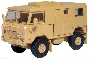 Oxford Diecast 76LRFCS003 1/76th Land Rover FC Signals 4th Armoured Brigade Operation Granby 1990
