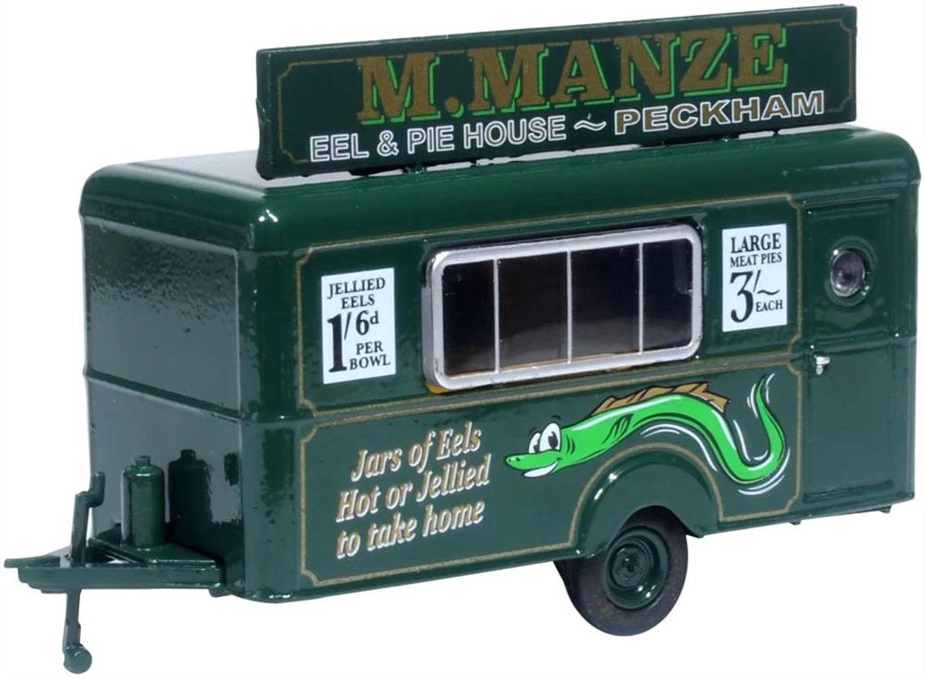 Oxford Diecast 1/76 76TR018 Mobile Trailer M Manze Jellied Eels
