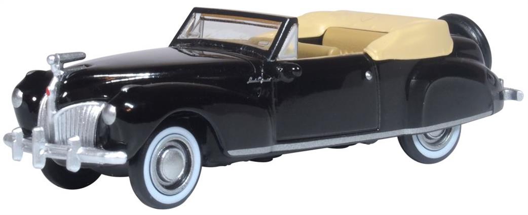 Oxford Diecast 87LC41006 Lincoln Continental 1941 Black and Tan 1/87