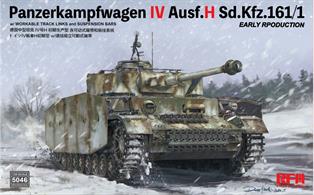 RYE FIELD RM5046 1/35 Pz.kpfw.IV Ausf.H early production w/workable track links