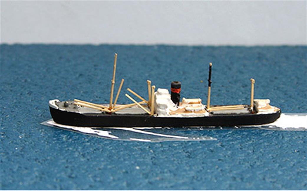 Secondhand Mini-ships Unkown 9 Hansa A-type freighter in civilian colours 1/1250
