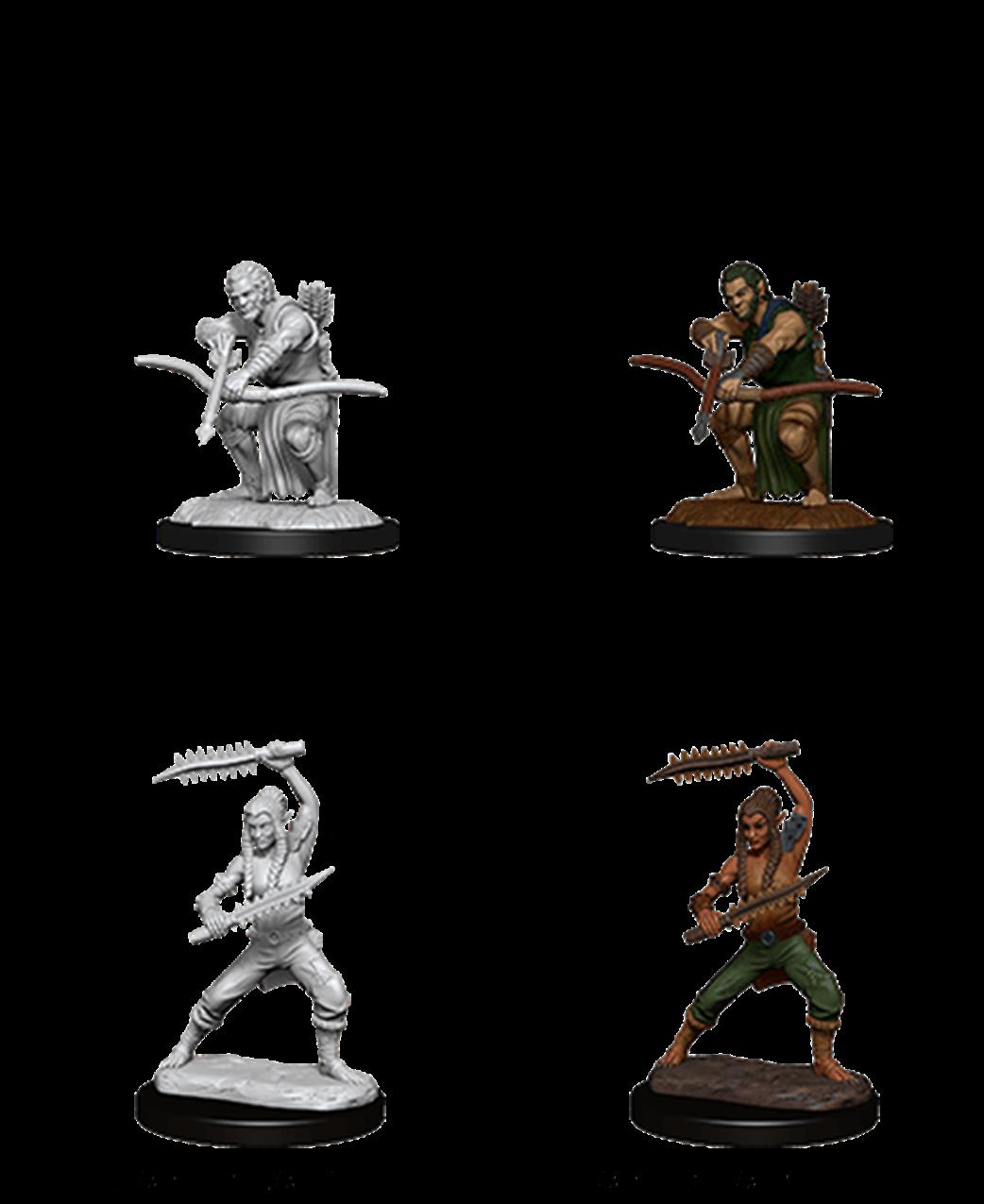 Wizkids  90238 Wildhunt Shifter Ranger: D&D Nolzur's Marvelous Unpainted Miniatures