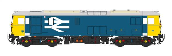 Class 73 BR Blue Large Logo Unnumbered