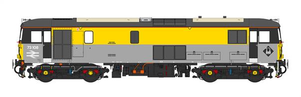 Class 73 Dutch Grey/Yellow Unnumbered
