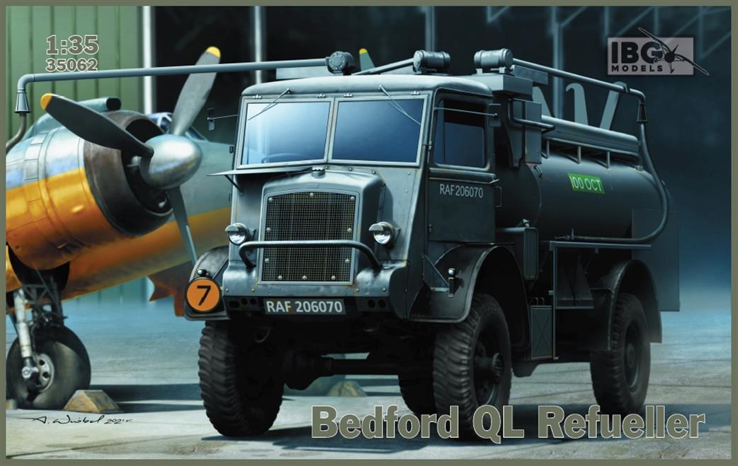 IBG Models 1/35 35062 Bedford QL Refueller Truck Kit
