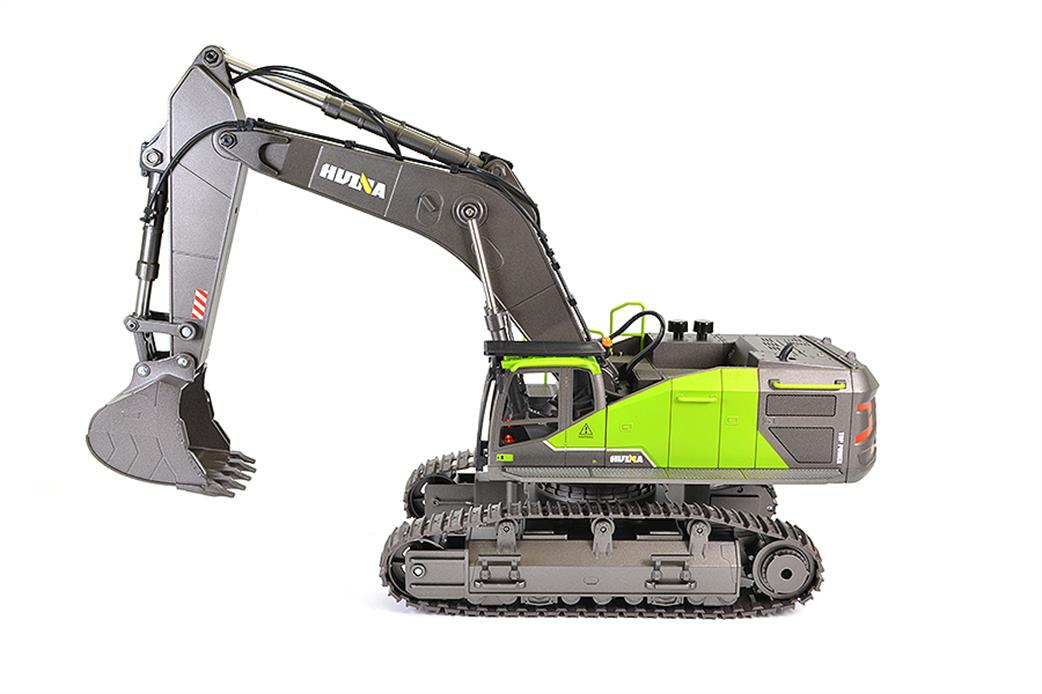 Huina 1/14 CY1593 Excavator 22 Function with Diecast cab and bucket