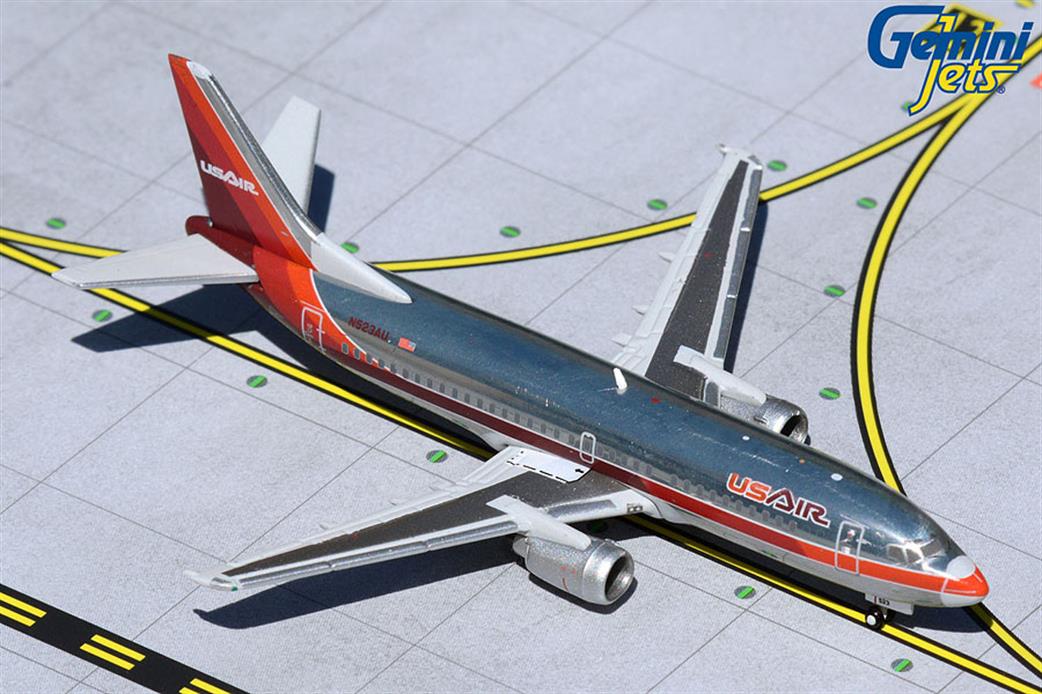 Gemini Jets 1/400 GJUSA372 US Air Boeing B737-200W N532AU Aircraft Model