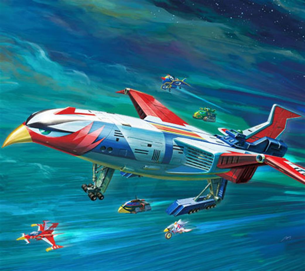 Academy  15776 Gatchaman II New God Phoenix MCP w/LED kit