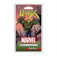 A knife-wielding warrior who thirsts for vengeance against Thanos, Drax is ready to join the fray in the cooperative game of superhero action! A ready-to-play Hero Deck with cards that can be used to customise other decks