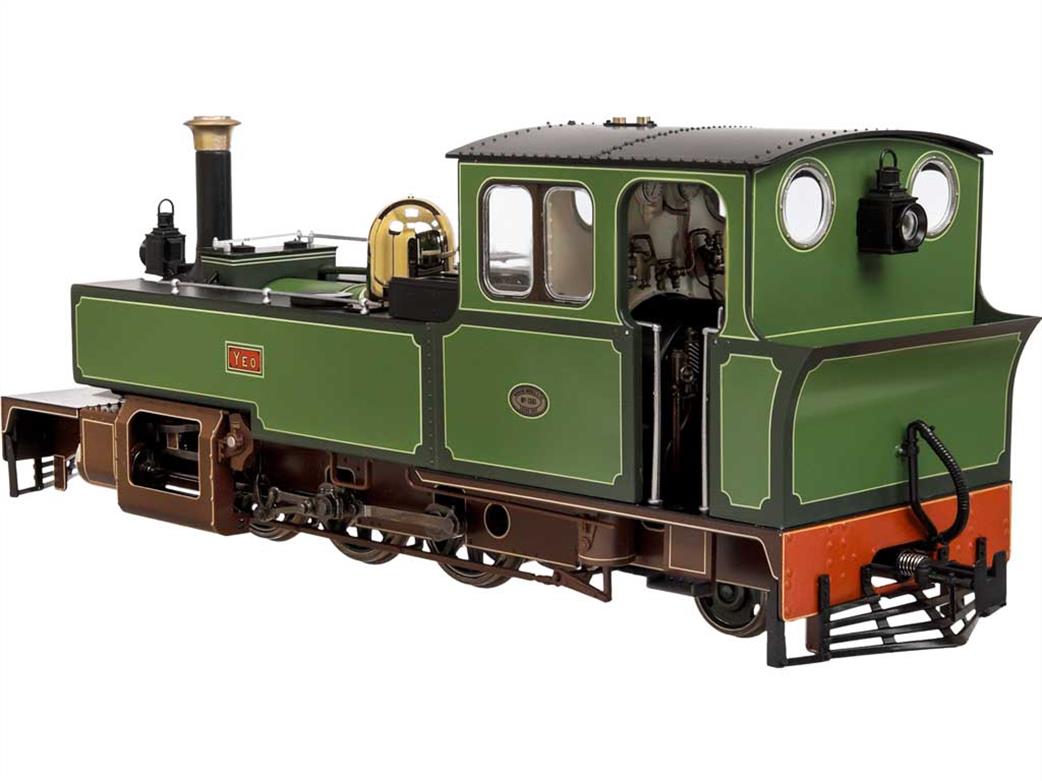 Dapol Lionheart Trains O-16.5 LHT-7NS-002S Lynton & Barnstaple Rly YEO Manning Wardle 2-6-2T Early Cab 1903-1913 DCC Sound
