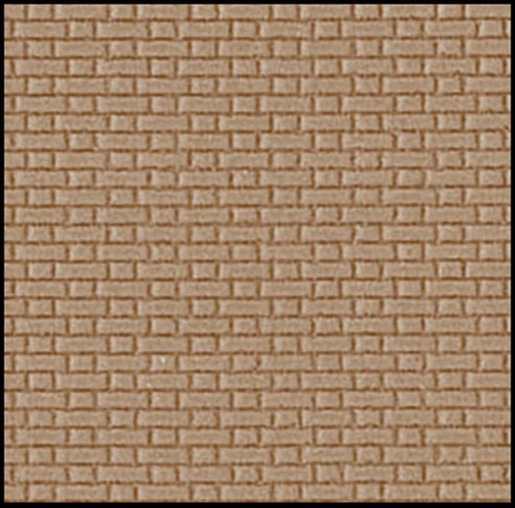 South Eastern Finecast OO FBS403C 4mm Scale Flemish Bond Brick Embossed Styrene Sheet Stone