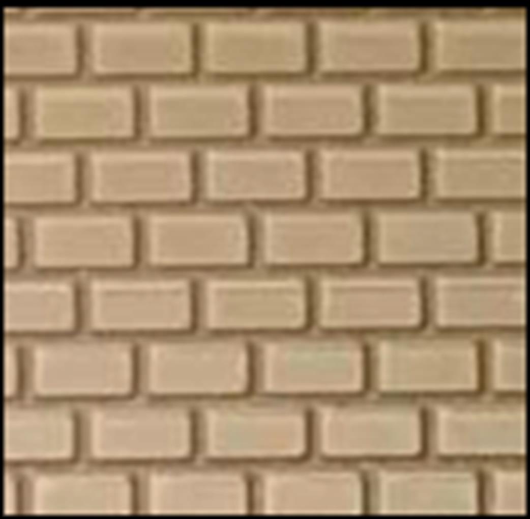 South Eastern Finecast OO FBS404C 4mm Scale Stone Block Wall or Paving Embossed Styrene Sheet Stone