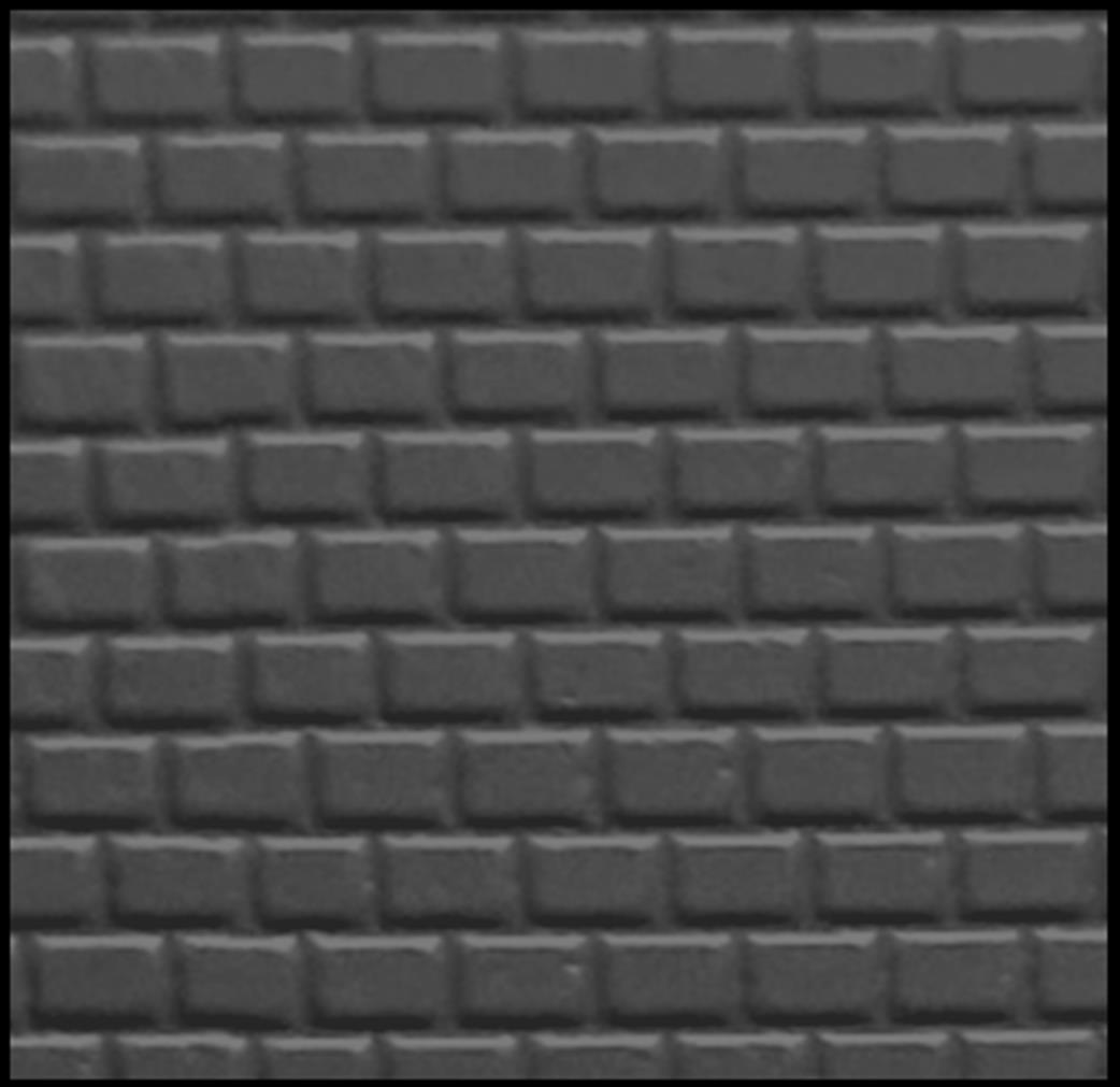 South Eastern Finecast OO FBS415G Profiled Slate Sheet 4mm  Grey