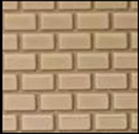 High quality embossed polystyrene sheet with dressedÂ stone block wall pattern. Scaled for 7mm or O gauge model railway use, these sheets can be used in other scales to represent diferent sizes ofÂ stone or paving sets.Sheet measures 270 x 380mm (approx. 10Â½ x 15in) matt white styrene.