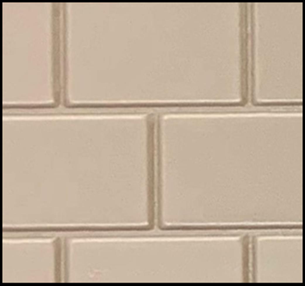 South Eastern Finecast O Gauge FBS705C 7mm Scale Paving Stone Embossed Styrene Sheet Stone