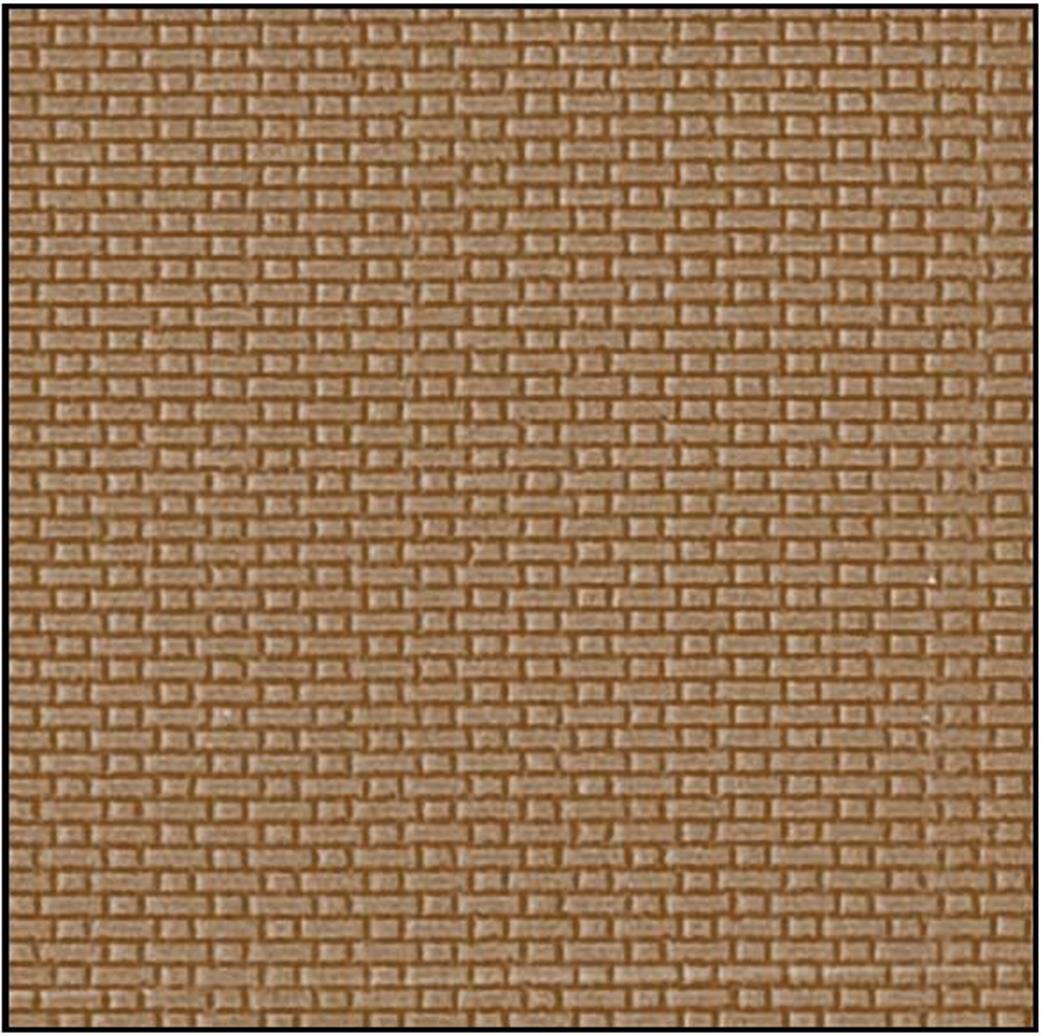 South Eastern Finecast N FBS203C 2mm Scale Flemish Bond Brick Embossed Styrene Sheet Stone