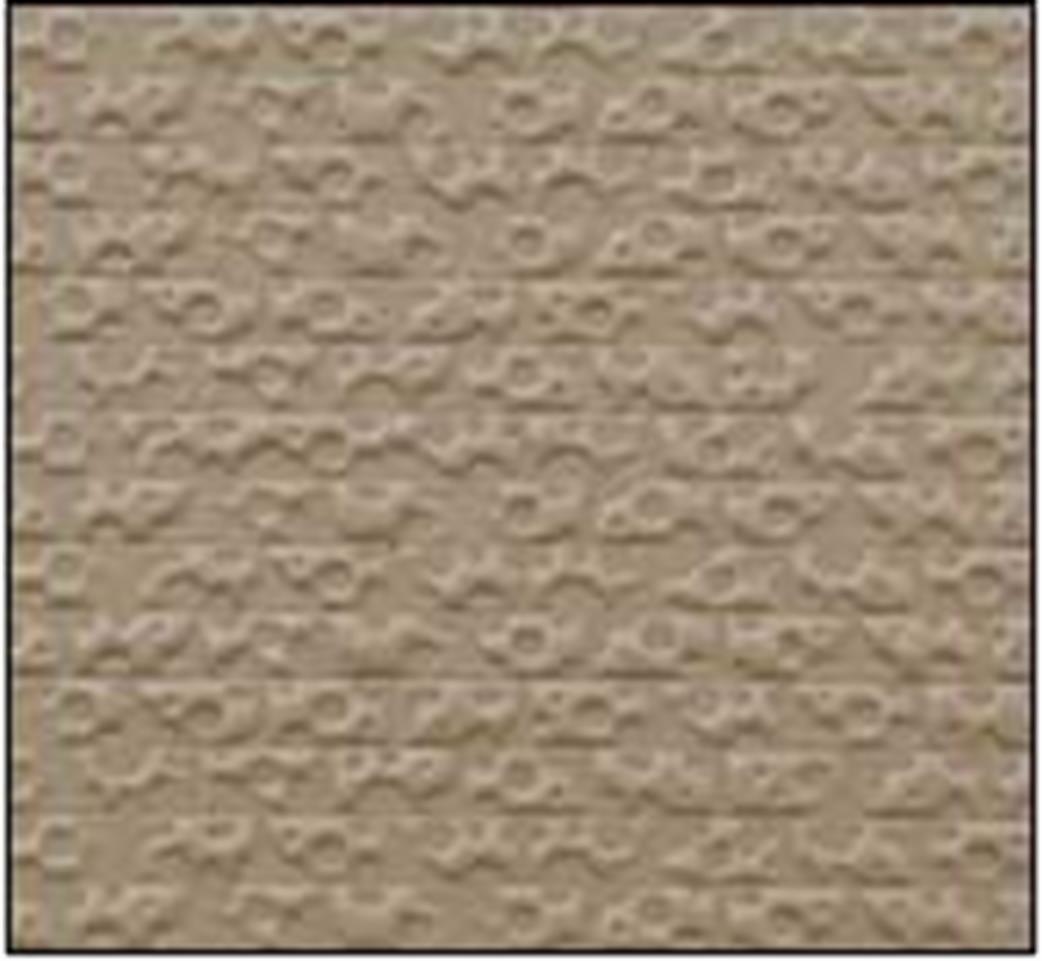 South Eastern Finecast FBS218C 2mm Scale Textured Concrete Block Embossed Styrene Sheet Concrete N