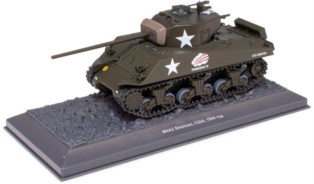MAG 1/43 MZ19 American Sherman M4A3 76(w) 