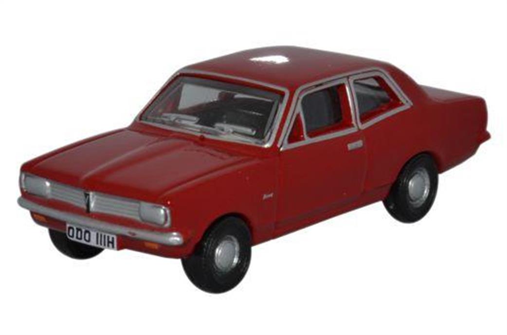 Oxford Diecast 1/76 76HB003 Vauxhall Viva HB Monza Red