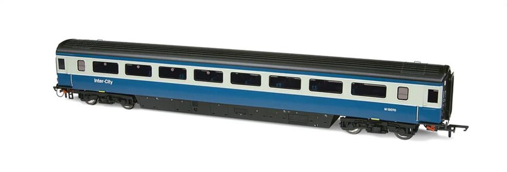 Oxford Rail OO OR763TO001C BR Mk3a TSO Standard Class Open Coach M12070 Blue & Grey Livery