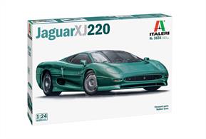 Italeri 1/24th 3631S Jaguar XJ220 Supercar Kit