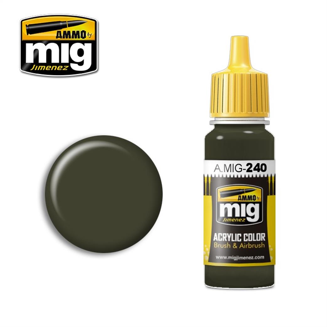 Ammo of Mig Jimenez  A.MIG-240 240 FS34086 ANA613 17ml Acrylic Color Paint