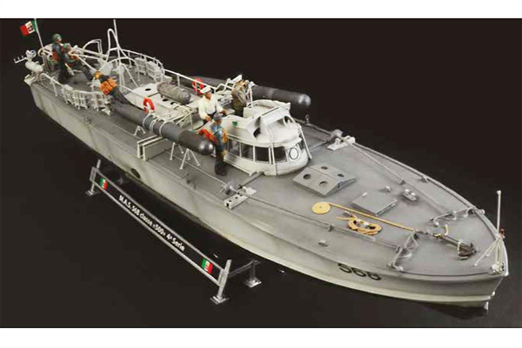 Italeri 5626S MAS 568 Torpedo Boat with Crew & Accessories Plastic kit 1/35