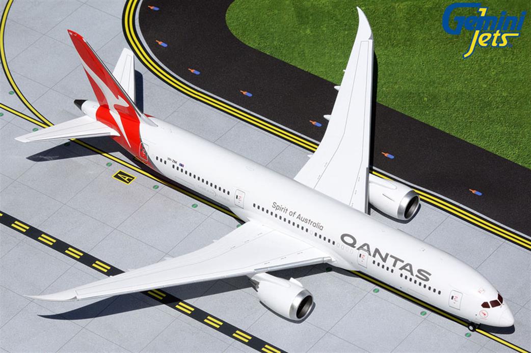 Gemini Jets G2QFA983 Qantas Boeing 787-9  VH-ZNK Dreamliner Aircraft Model 1/200