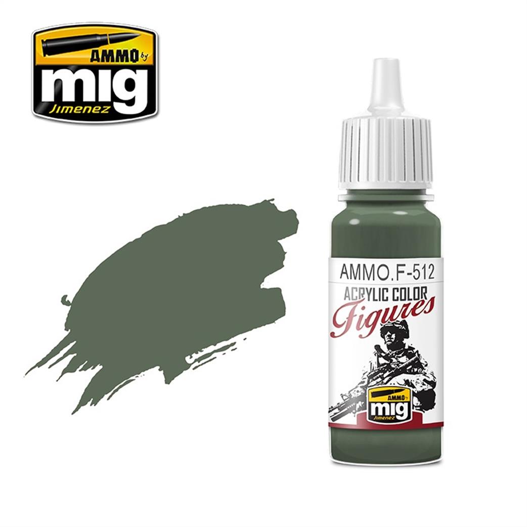Ammo of Mig Jimenez  Ammo.F-512 Field Grey FS-34159 17ml Acrylic Color Figures Paint
