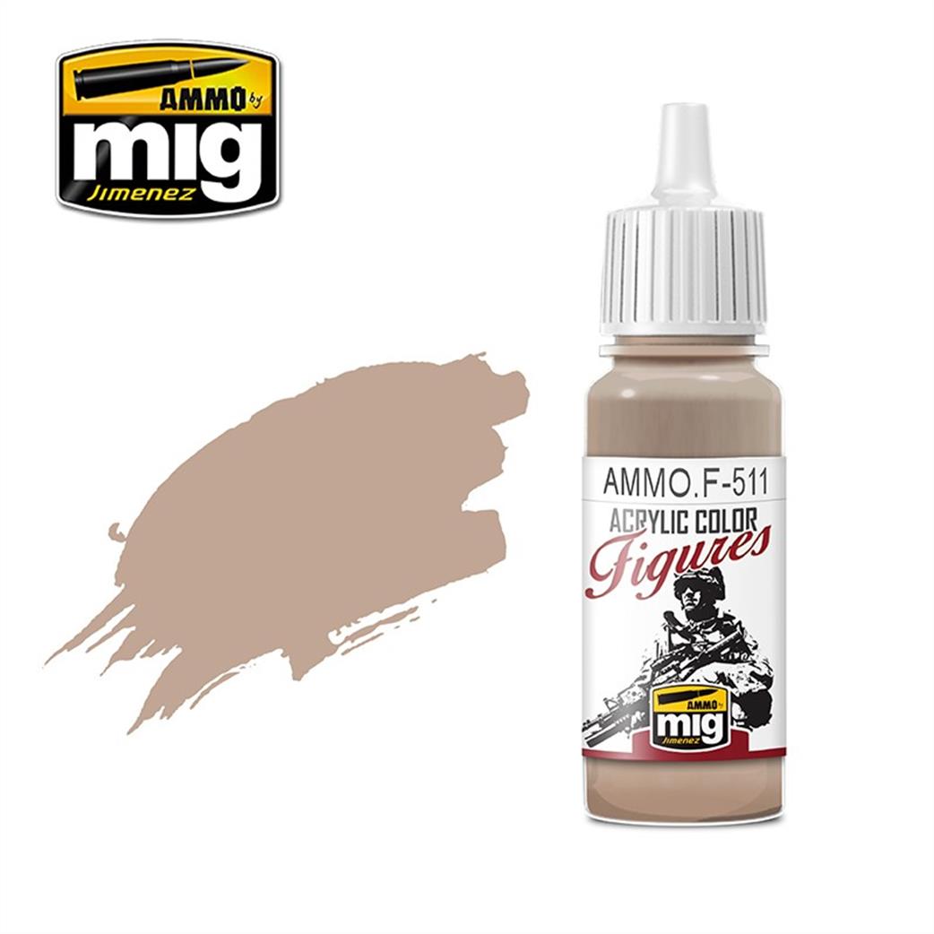 Ammo of Mig Jimenez  Ammo.F-511 Light Sand FS-33727 17ml Acrylic Color Figures Paint