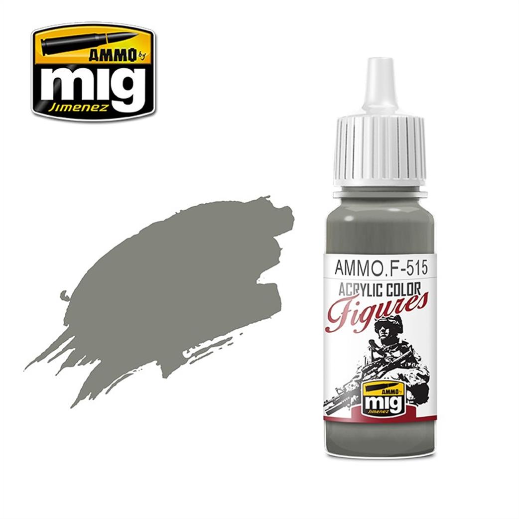 Ammo of Mig Jimenez  Ammo.F-515 Mid Grey FS-36357 17ml Acrylic Color Figures Paint