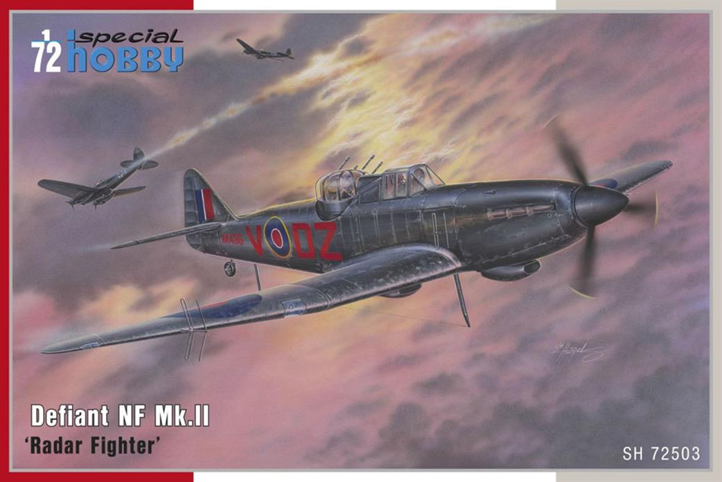 Special Hobby 1/72 72503 Boulton-Paul Deiant NF MK II Radar Fighter kit