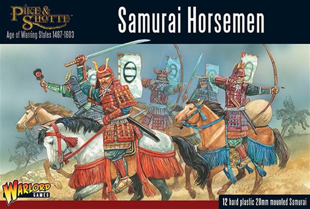 Warlord 28mm 202014005 Samurai Horsemen Pike & Shotte (12)