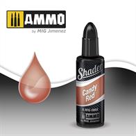 Candy red acrylic based paint specially formulated to apply shadows with the airbrush. 10mL jarThe AMMO SHADERS are a new type of product designed to create a variety of effects on all types of models in a simple and fast way. The transparent and ultra-fine paint allows all skill level of modelers to apply stunningly realistic effects that seemed impossible before.