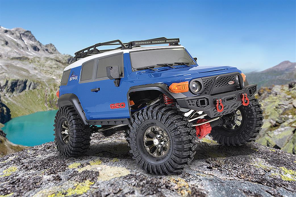 FTX 1/10 FTX5591BL OutBack GEO 4x4 RTR Trail Crawler With Blue Body