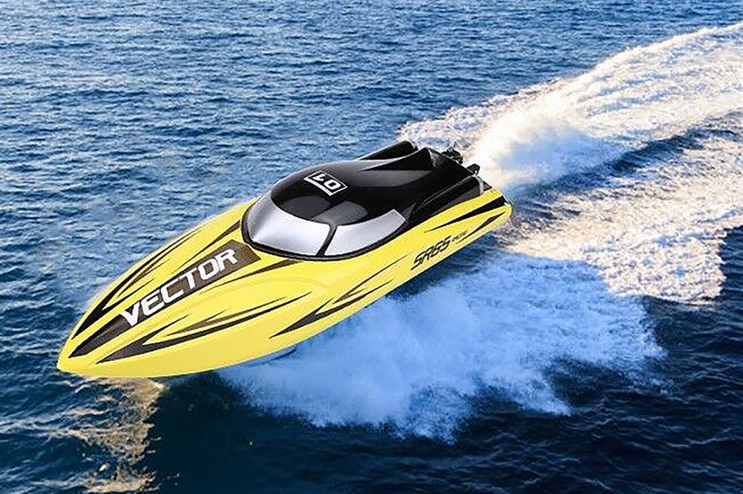 Volantex RC V792-2Y Racent Vector SR65CM Brushless Racing Boat RTR in Yellow Or Red