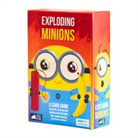 The Minions have invaded the Exploding Kittens universe!Play an all new Minions themed version of your favourite explosive card game featuring new card types and magical banana-dogs.