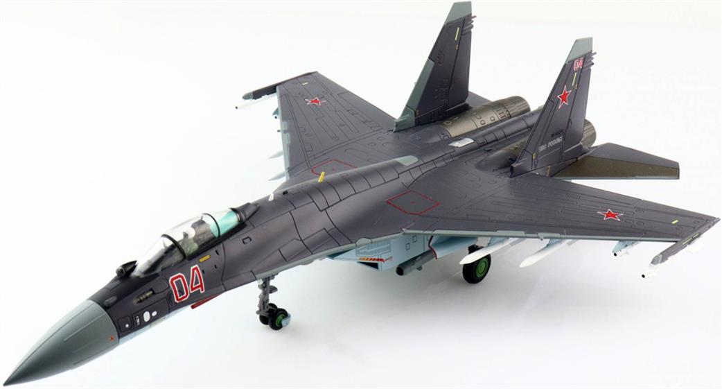 Hobby Master 1/72 HA5708 Su-35S Flanker E Red 04/RF-95241, Russian Air Force, Sept 2019