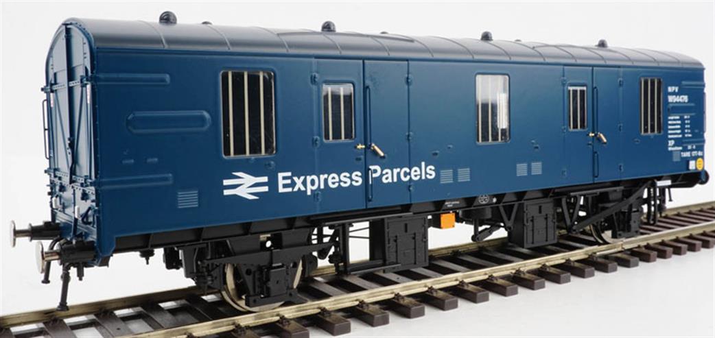 Heljan O Gauge 9407 BR Mk.1 CCT BR Blue Express Parcels W94476 Weathered