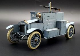The Minerva Armoured Car (French: Automitrailleuse Minerva) was a military armoured car expediently developed from Minerva civilian automobiles by Belgium at the start of the First World War.