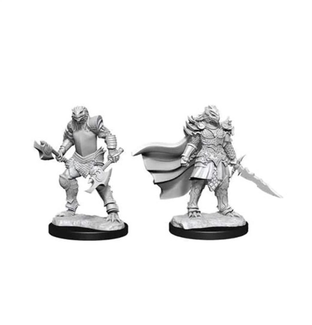 Wizkids  90302 Dragonborn Fighter Female: D&D Nolzur's Marvelous Unpainted Miniatures