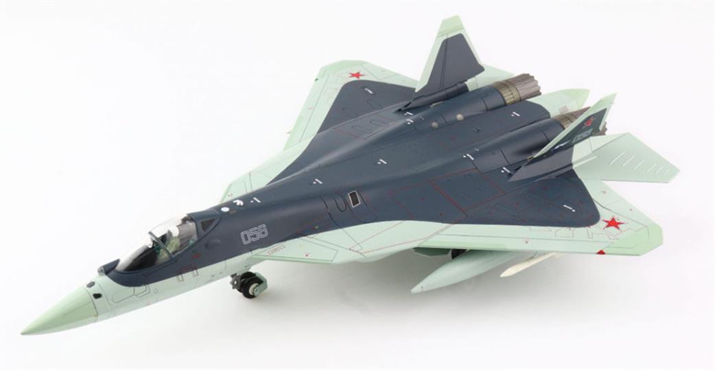 Hobby Master 1/72 HA6802 Su-57 Stealth Fighter T-50-6-2 Bort 056 Russian Air Force 2016