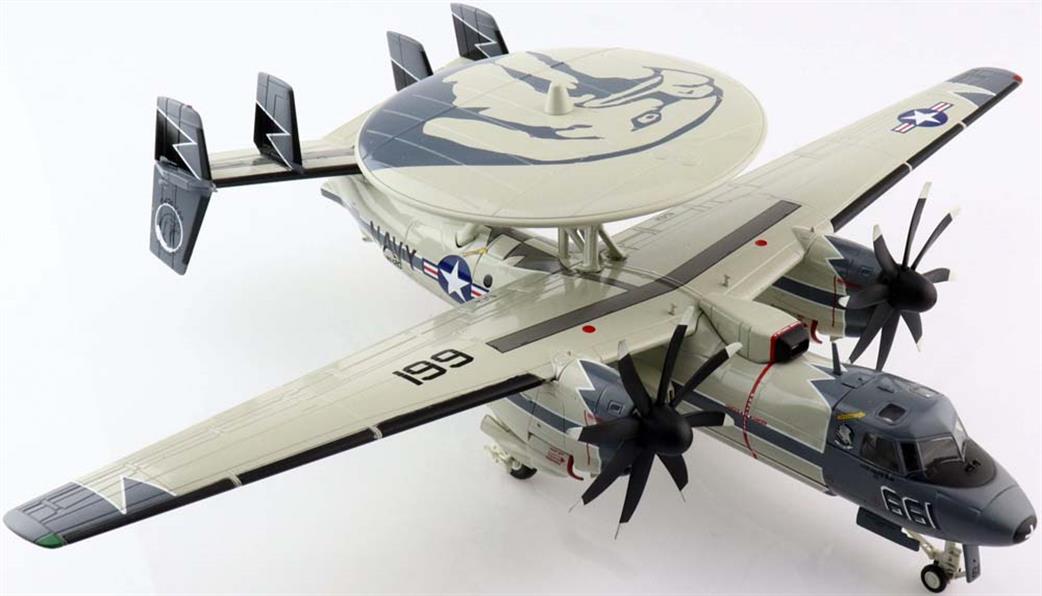 Hobby Master 1/72 HA4817 Northrop Grumman E-2C Hawkeye 166503, VAW-120, US NAVY, 2010 (with special color box)