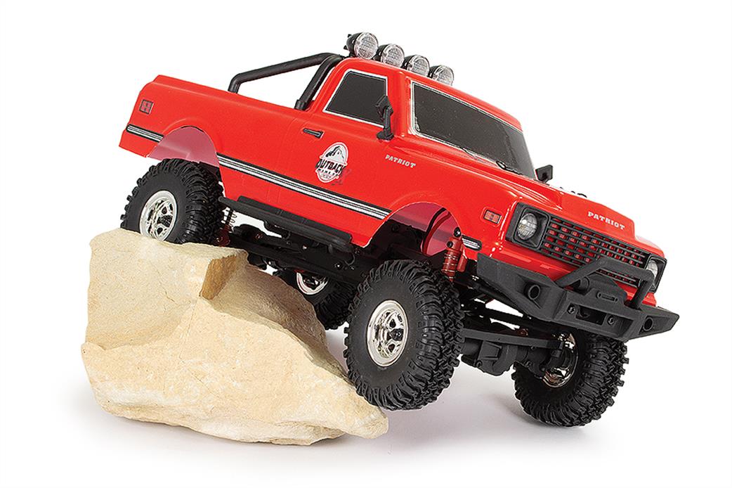 FTX FTX5522R OUTBACK MINI X PATRIOT 1:18 TRAIL READY-TO-RUN RED 1/24