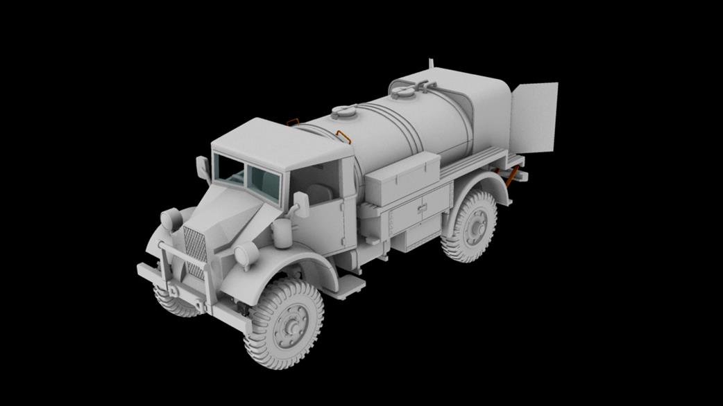 IBG Models 1/72 72092 Chevrolet C60S Petrol tank Truck kit