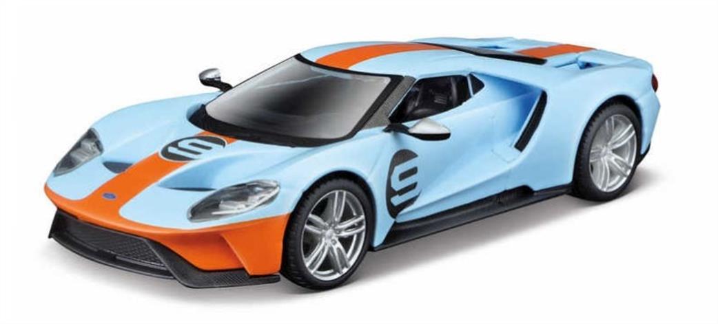 Burago 1/32 B18-41164 Ford GT Heritage Collection No.9 Diecast Model
