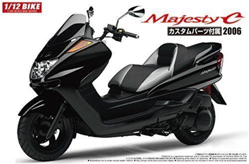 Aoshima 1/12 05441 Yamaha Majesty C Motorbike Kit